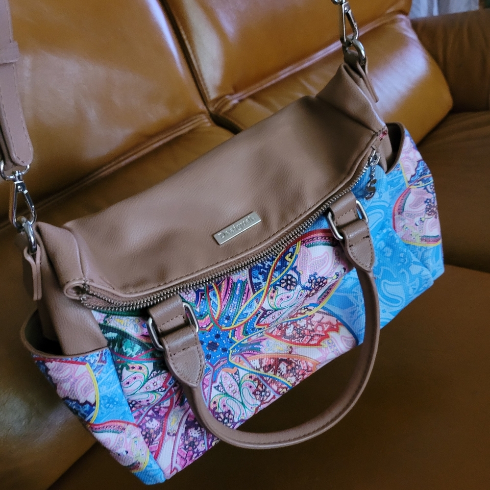 Colorful Patterned Women's Bag - Picture 3 of 12
